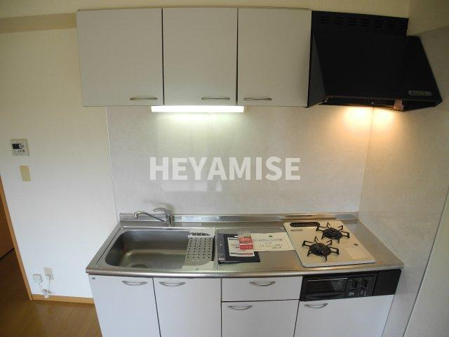 ニューリーブマンションのキッチン|※室内画像は別号室のもの※室内画像は別号室のもの
