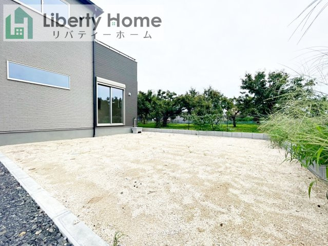 笠間市旭町第13　6号棟　新築戸建の庭