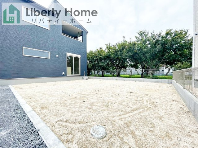 笠間市旭町第13　8号棟　新築戸建の庭