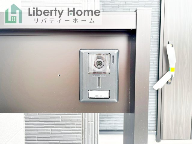 笠間市旭町第13　3号棟　新築戸建の防犯設備
