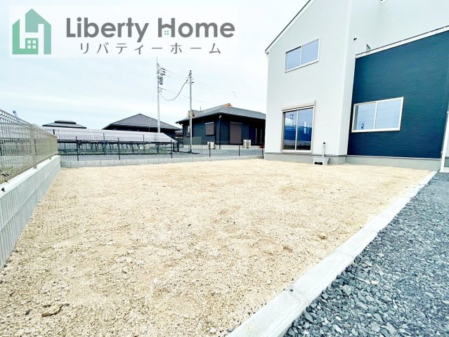 笠間市旭町第13　3号棟　新築戸建の庭