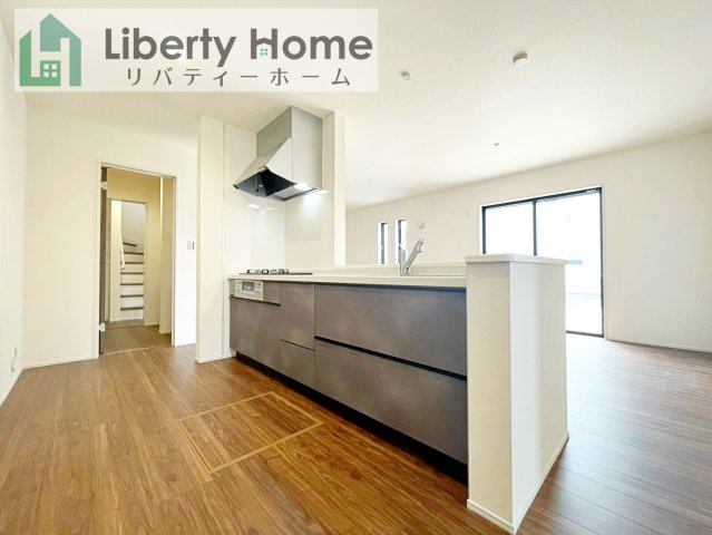 笠間市旭町第13　3号棟　新築戸建のキッチン