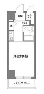 【間取り】 | モナークマンション西川口 | 間取りです。