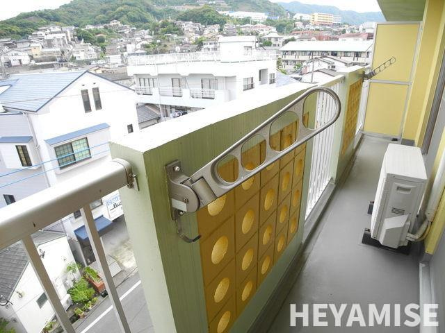 ペティオン富士見のバルコニー|※同間取りの別の階のお部屋の画像です※現況を優先します