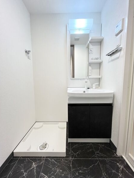 S-RESIDENCE名駅北alesia(アレシア)の洗面所
