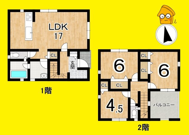 島田市中溝　第2／の間取り