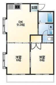 コーポアンジェラスⅡの間取り