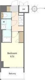 S-RESIDENCE名駅北alesia(アレシア)の間取り