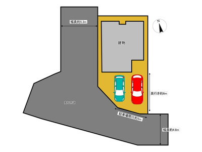 【区画図】 | 中古一戸建　高知市塩屋崎町２丁目