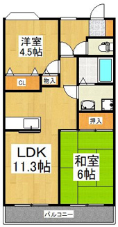 【間取り】 | ルネ・グランガーデン