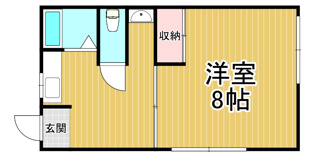 水田ハイツの間取り