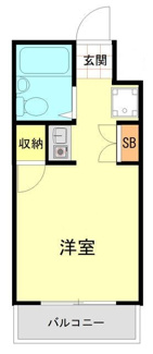 【間取り】 | ペガサスマンション渋谷本町 | 間取りです。