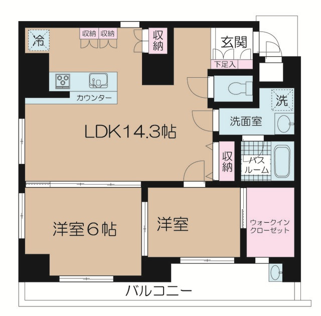 ラウレアビレッジ の間取り|間取りです。