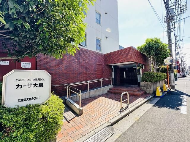 カーサ大島のエントランス