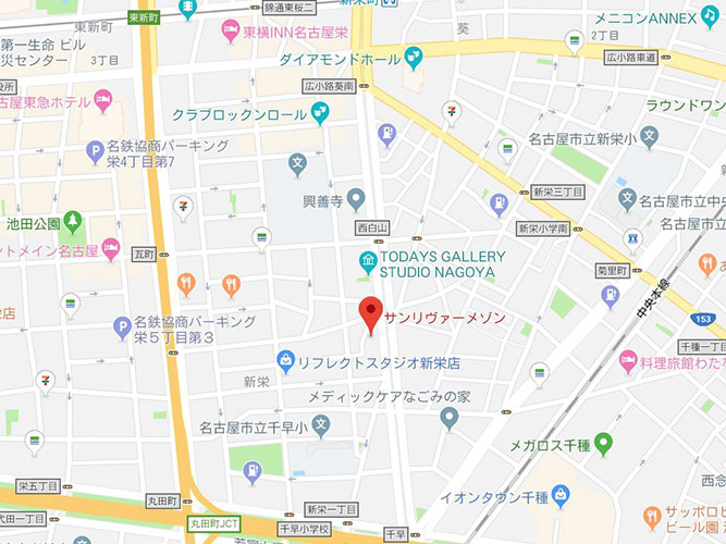 サンリヴァーメゾンの地図