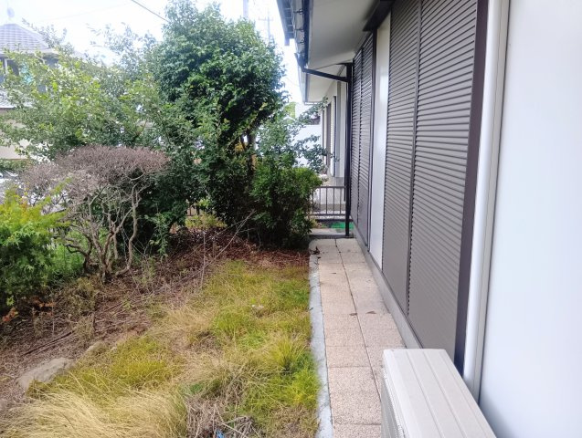 売中古戸建　焼津市上泉の庭