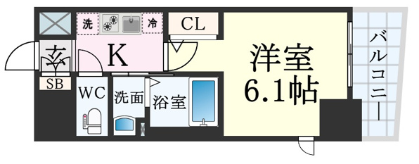 エステムコート神戸元町Ⅱブリーズ