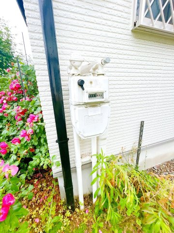 常総市内守谷町きぬの里３丁目　中古戸建のその他|【現況販売】ガスメーター写真