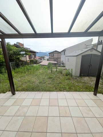太宰府市青葉台４丁目の中古一戸建の庭