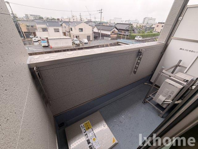 ACT正雀のバルコニー