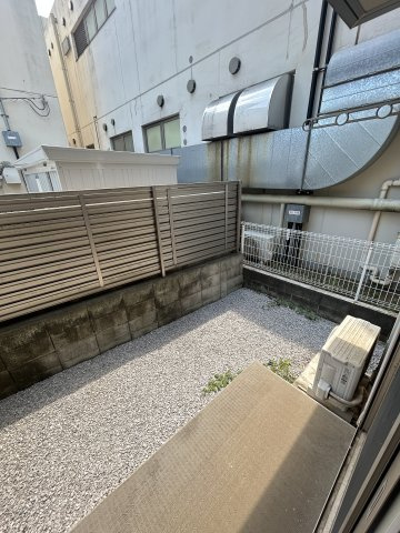 アキツ駅前ヒルトップのバルコニー