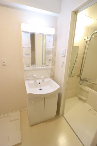サムティ西熊本の洗面所