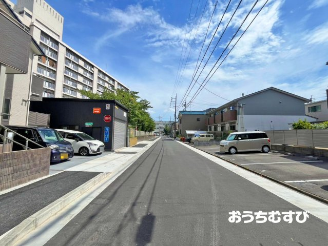 北区山田41104③(全3棟)の前面道路含む現地写真