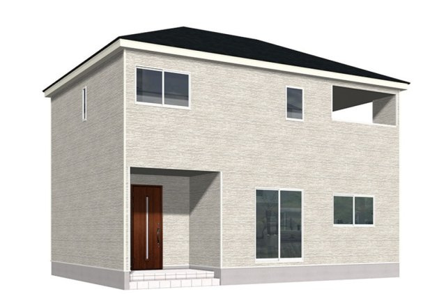 高知市百石町第2　新築戸建　の完成予想図|4LDK+S　