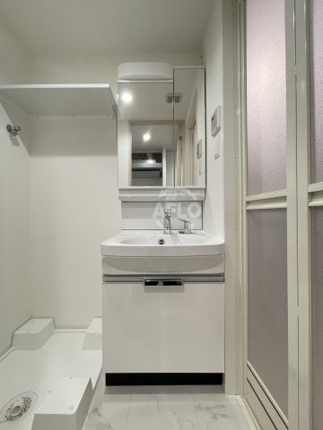 ソルテラス難波NEOの独立洗面台|ソルテラス難波NEO　洗面化粧台