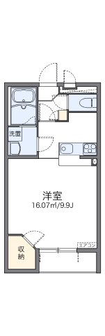 レオネクストアスパイアの間取り