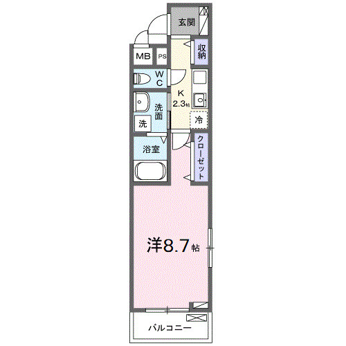 セレーノ　フォリアの間取り