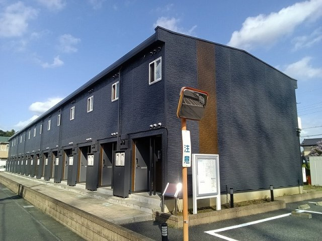 レオパレス新町Ⅱの外観|おしゃれな外観です