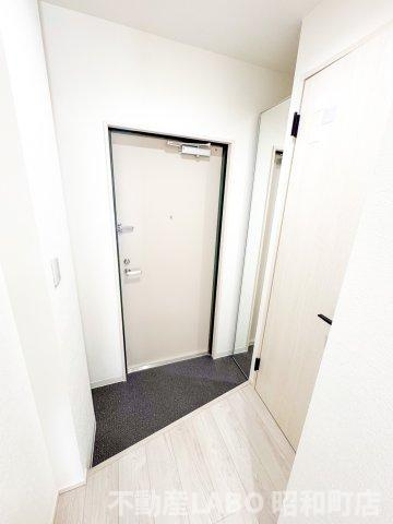 グランツあびこⅢの玄関