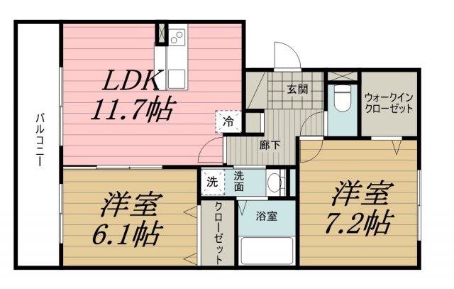 ルーチェの間取り