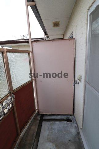 ネオコーポ都　西棟のバルコニー