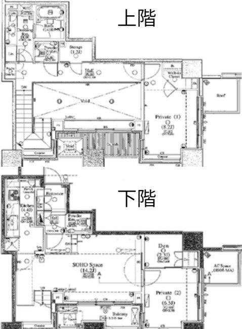 ＴＨＥ　ＴＯＷＥＲＳ　ＤＡＩＢＡ　ＥＡＳＴの間取り