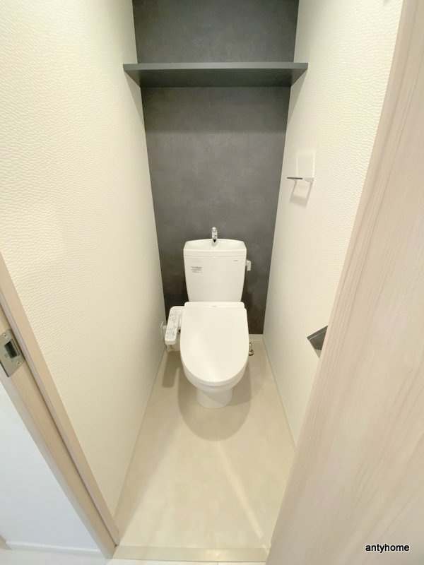 S-RESIDENCE難波大国町Tres　仲介手数料無料のトイレ
