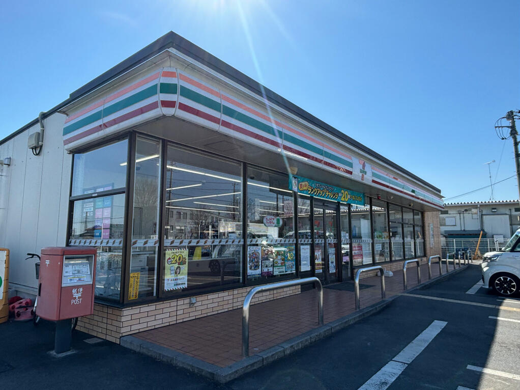 セブンイレブン久喜菖蒲町菖蒲店（徒歩2分）