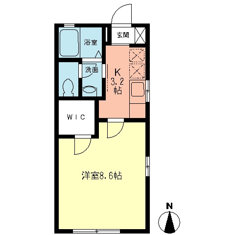 ノーチェ湘南の間取り