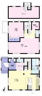 【間取り】 | 大椎町　中古戸建