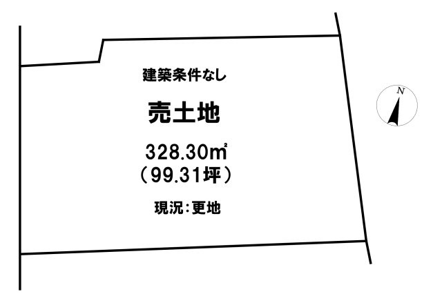 栃木市城内町2丁目424-1の土地図