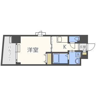 エイペックス四天王寺Ⅱの間取り|エイペックス四天王寺ⅠⅠ　間取り