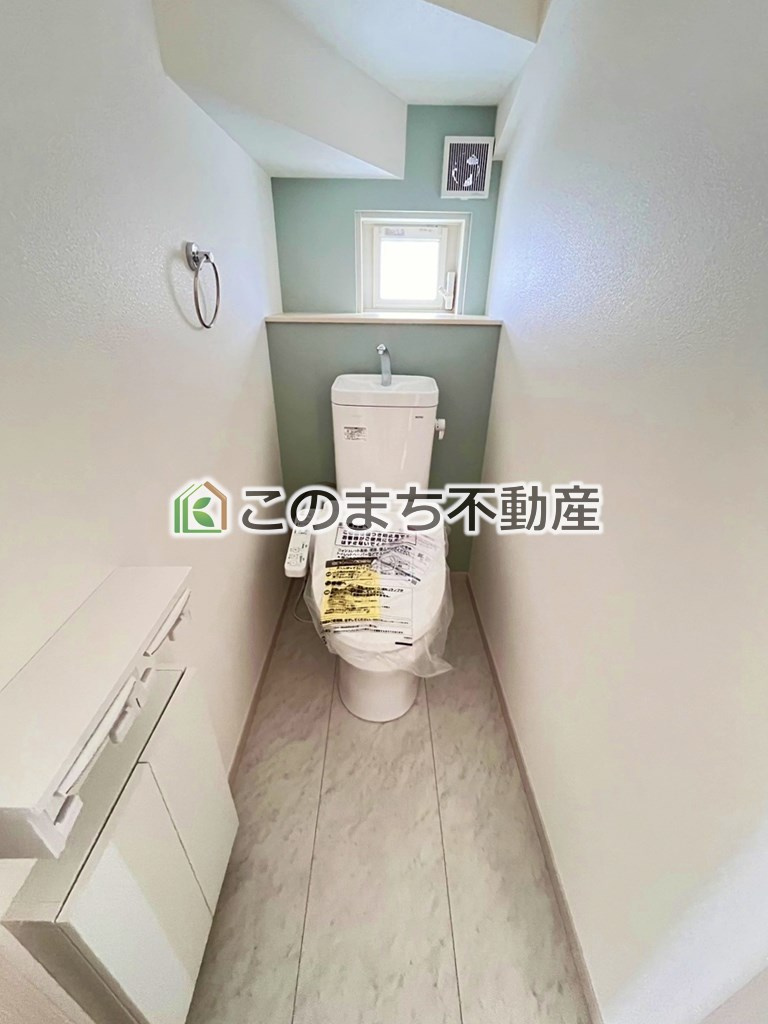 いろどりアイタウン小山市神鳥谷25-P1のトイレ|同社施工例写真