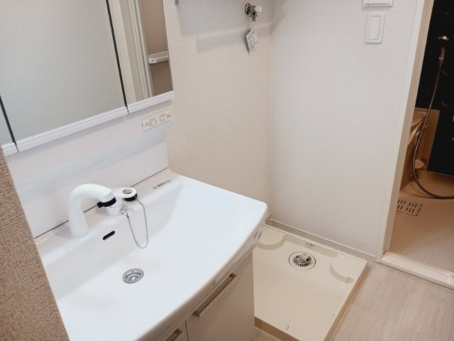 スプリング　サニーの洗面所|忙しい朝には欠かせない洗面所です