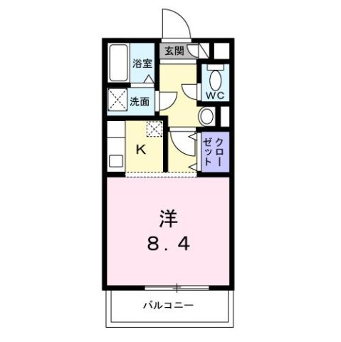 ＰＬＡＺＡ　Ｙ・Ｋの間取り