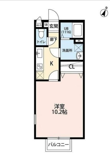 アムール　Voyageの間取り