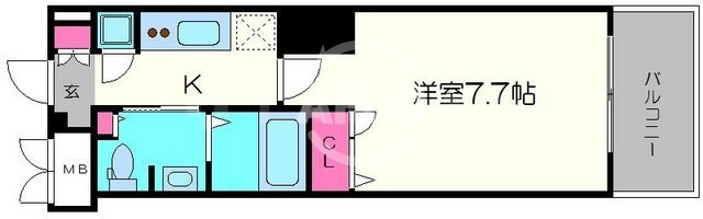 レジュールアッシュ南堀江の間取り|レジールアッシュ南堀江　間取