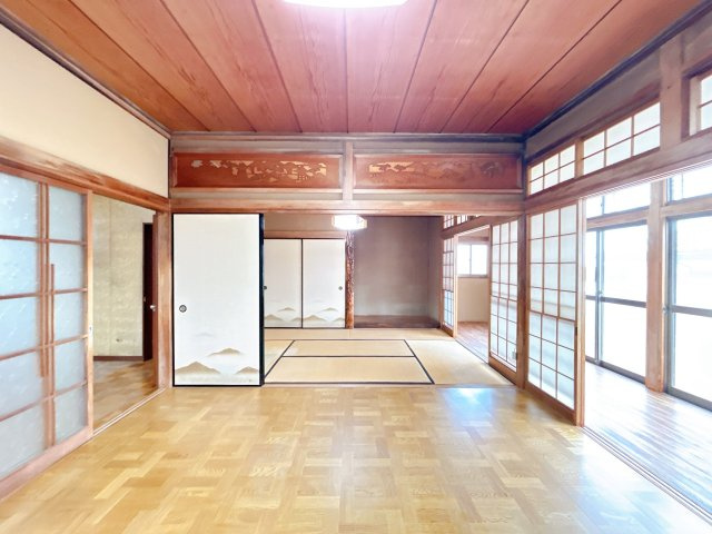 日立市川尻町5丁目　中古戸建の和室|（現況の１階和室）