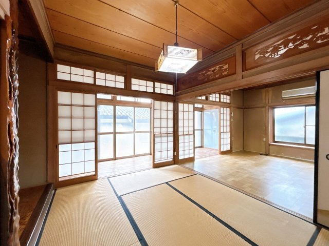 日立市川尻町5丁目　中古戸建の和室|（現況の１階和室）
