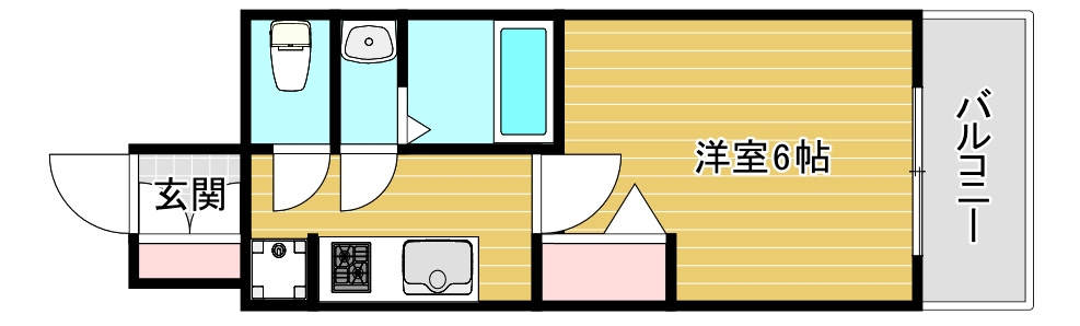 ファステート難波ヴィラントの間取り